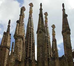 Испания. Барселона, собор Sagrada Familia